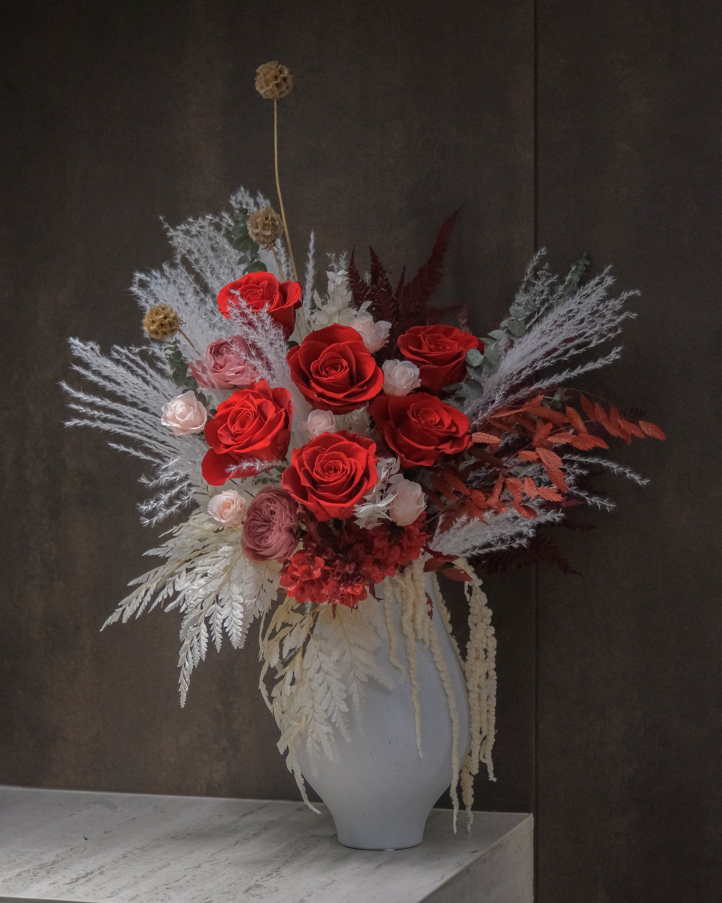 Preserved Vase Arrangement